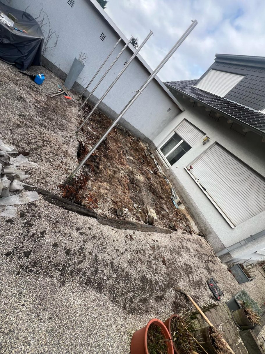 Terrassenplatten verlegen großformatig Wuppertal